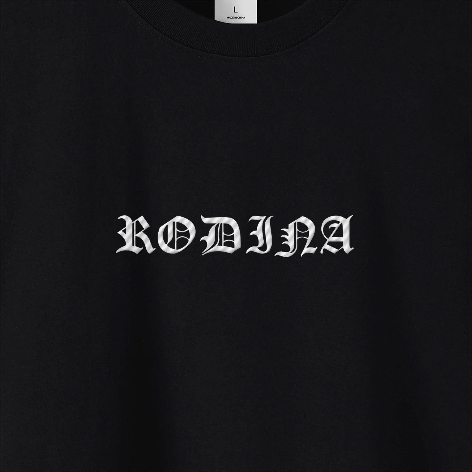 RODINA Short tee 05 black image